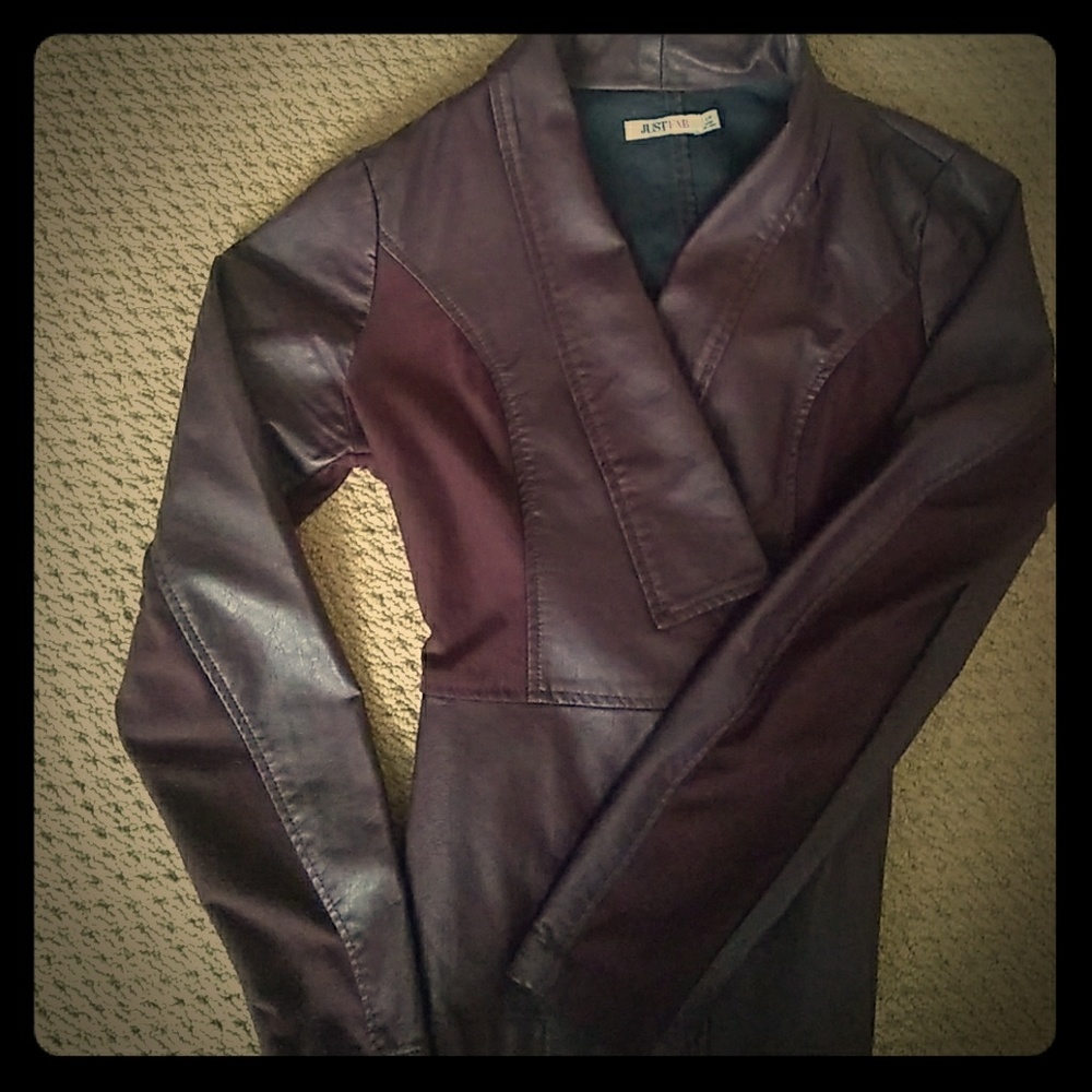 Leather jacket